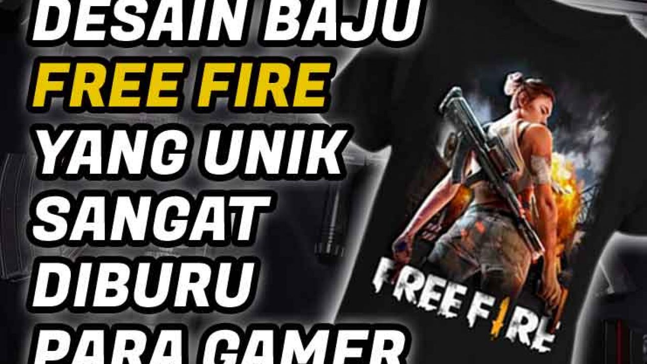 Daftar Harga Kaos Game Free Fire Bulan Pebruari 2021 Terbaru