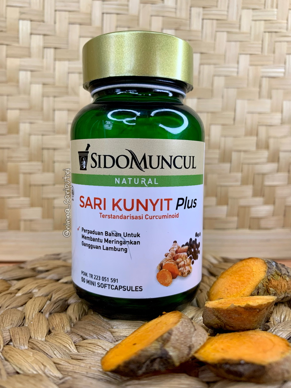 Sido Muncul Natural Sari Kunyit Plus 6060